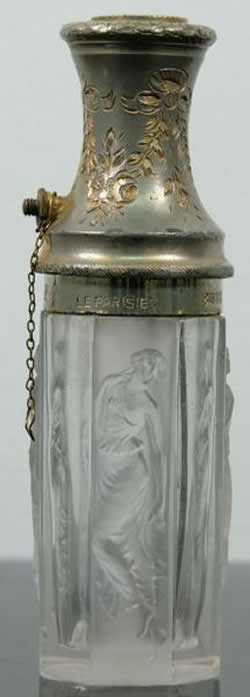 R. Lalique 4 Figurines Atomizer
