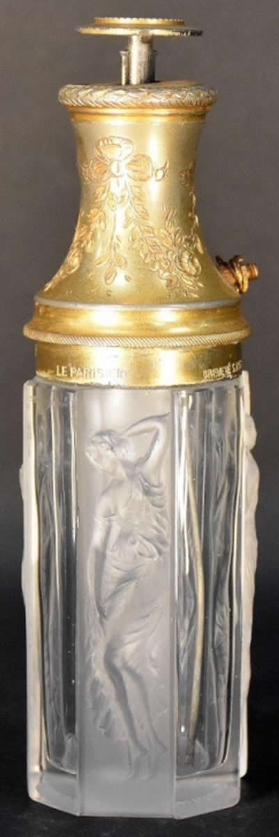 R. Lalique 4 Figurines Atomizer