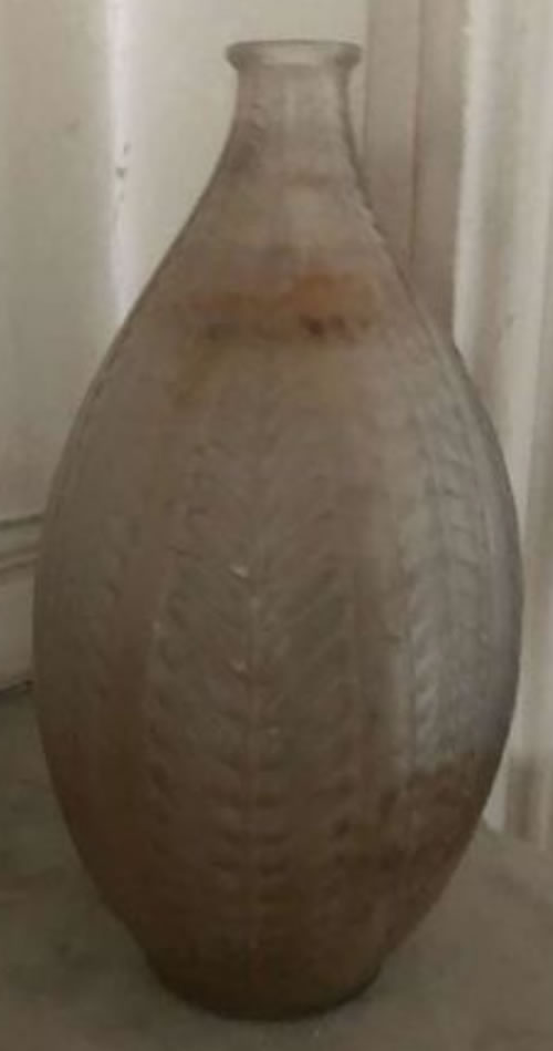 R. Lalique Acacia Vase