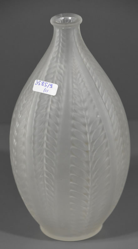 R. Lalique Acacia Vase