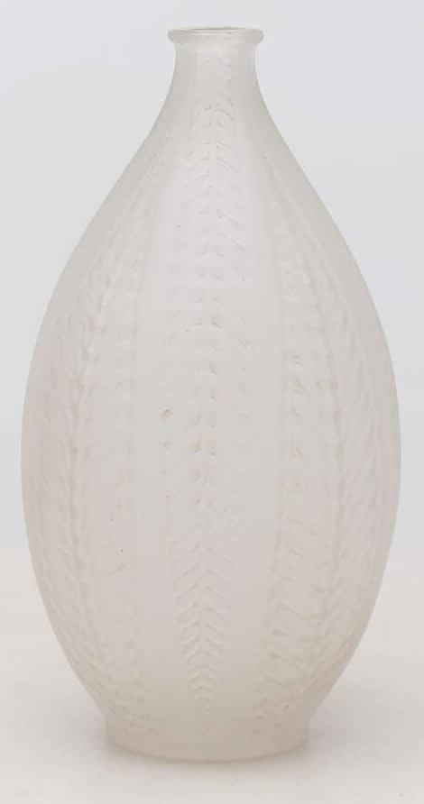 R. Lalique Acacia Vase
