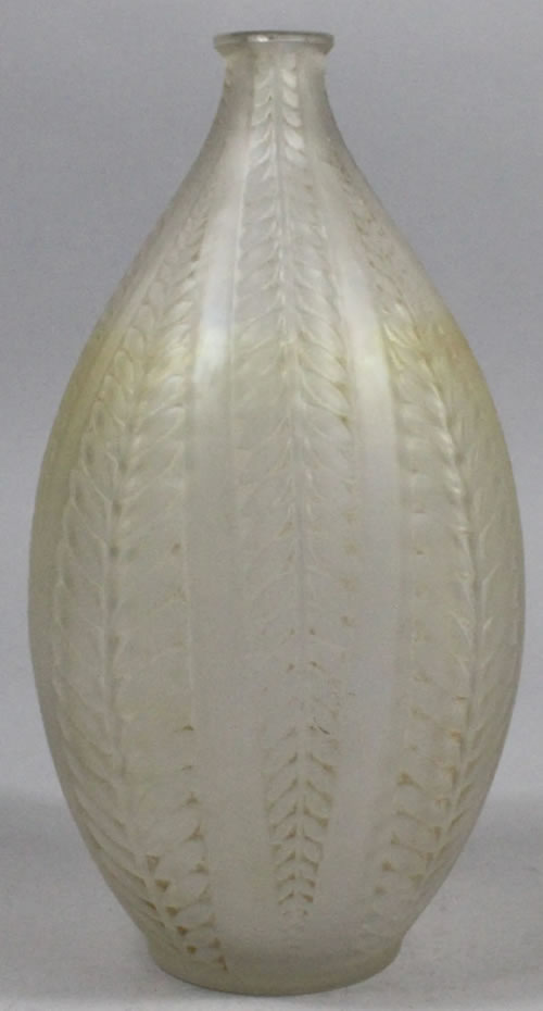 R. Lalique Acacia Vase