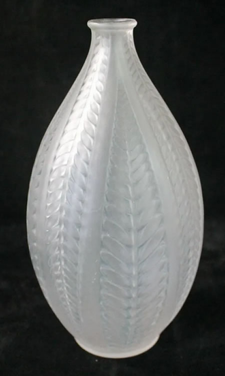 R. Lalique Acacia Vase