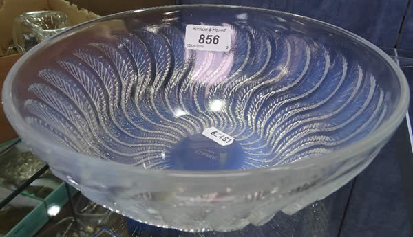 Rene Lalique Actinia Bowl 