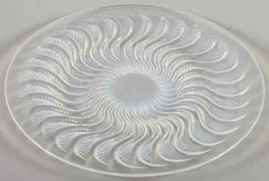 R. Lalique Actinia Plate