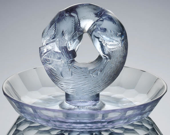 R. Lalique Alaska-2 Ashtray