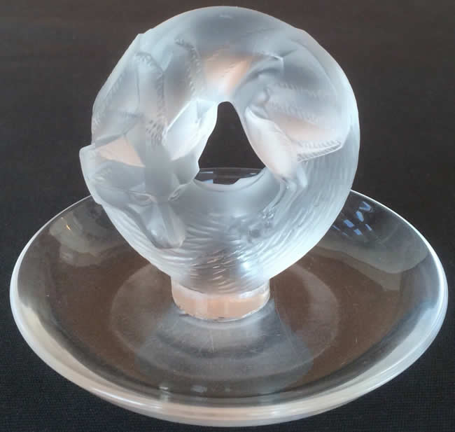 R. Lalique Alaska Ashtray