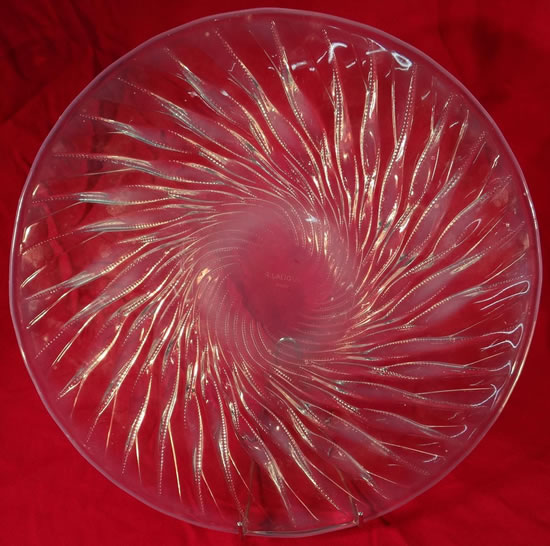 R. Lalique Algues Plate