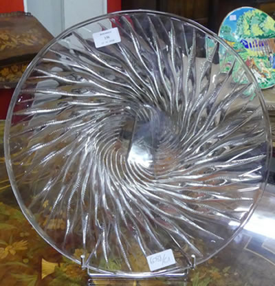 R. Lalique Algues Plate