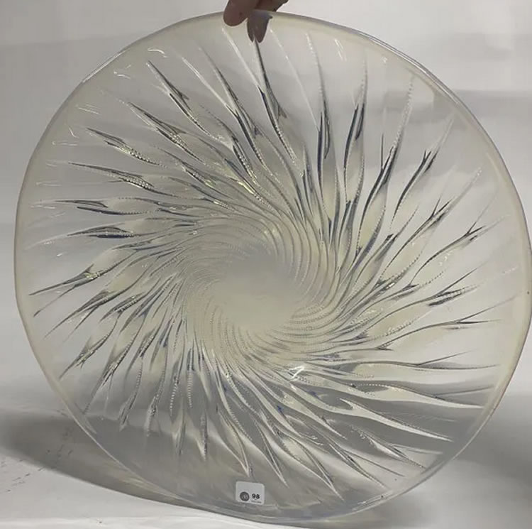 R. Lalique Algues Plate