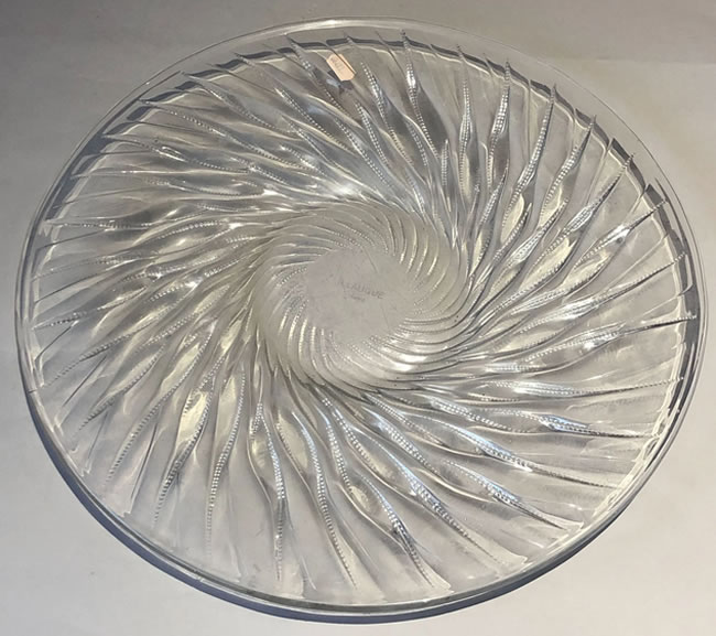 R. Lalique Algues Plate