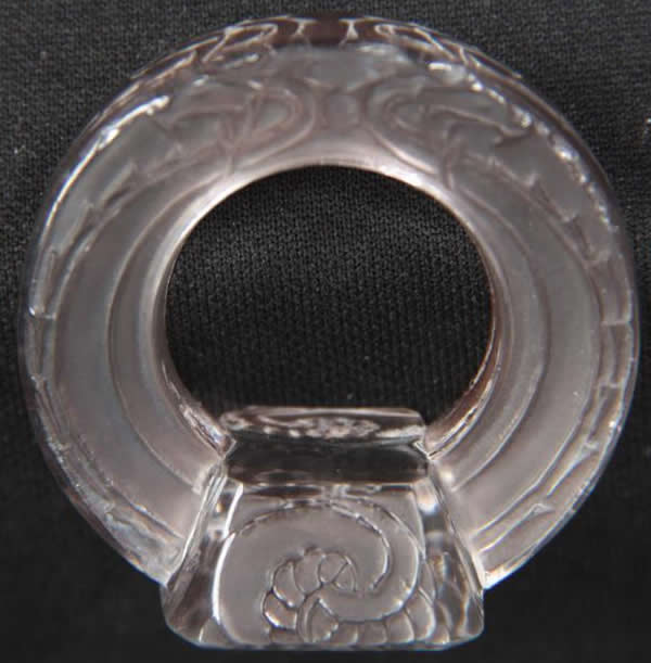 R. Lalique Anneau Lezards Seal