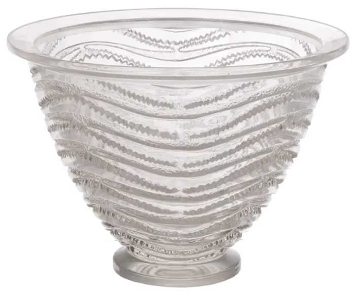 R. Lalique Annecy Vase