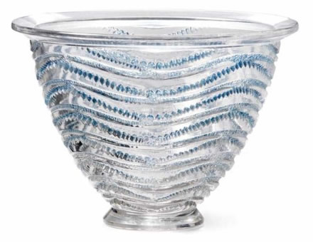R. Lalique Annecy Vase