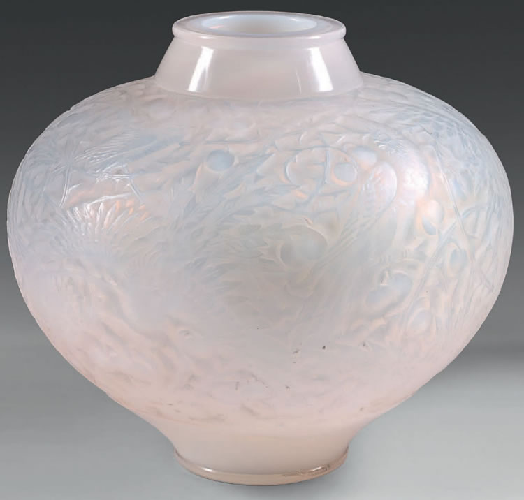 R. Lalique Aras Vase