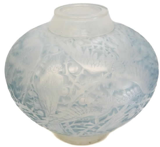 R. Lalique Aras Vase