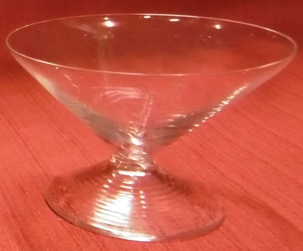 Rene Lalique Arbois Champagne Glass 