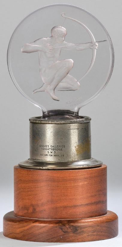 R. Lalique Archer Car Mascot