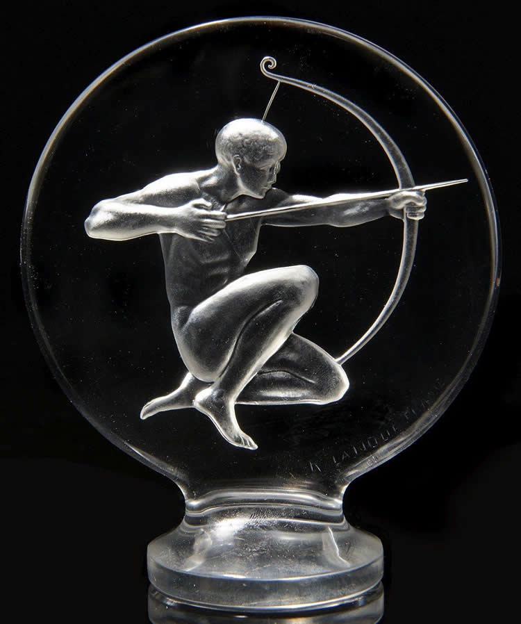 R. Lalique Archer Car Mascot