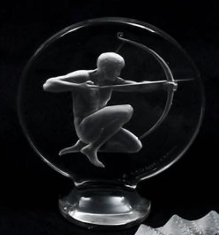 R. Lalique Archer Car Mascot