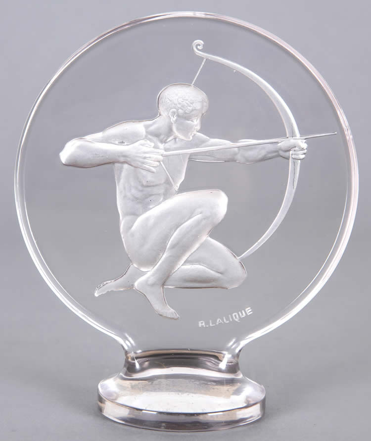 R. Lalique Archer Car Mascot