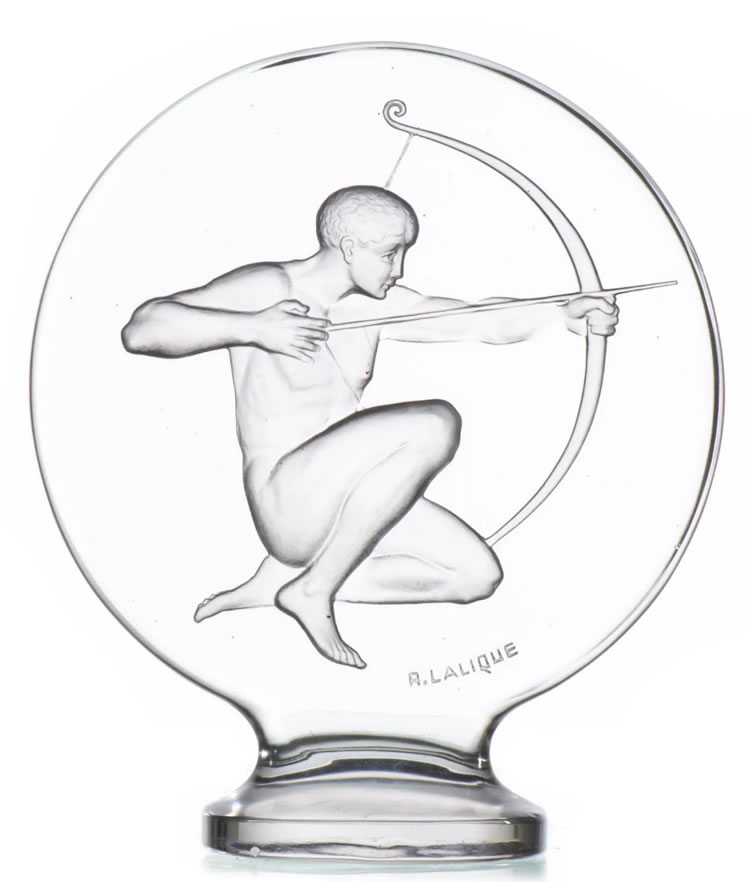 R. Lalique Archer Car Mascot