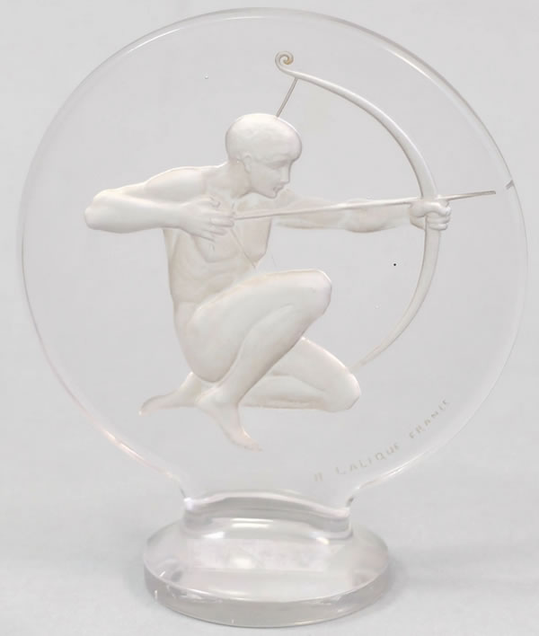 R. Lalique Archer Mascotte