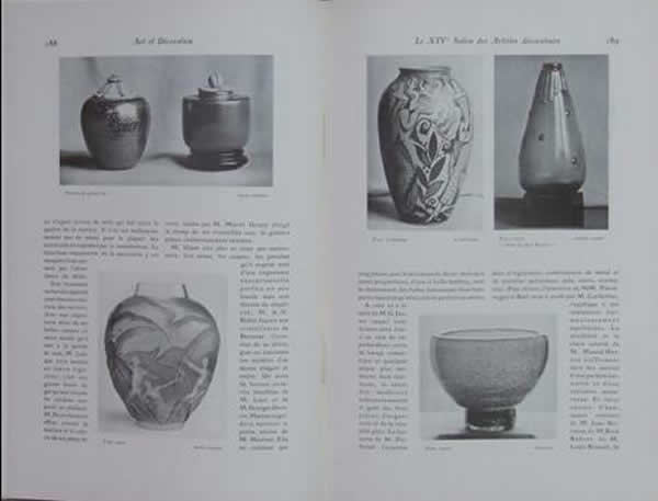 Rene Lalique Art Et Decoration June 1923 Magazine