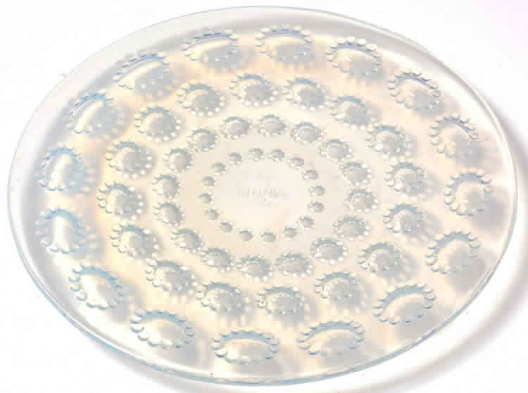 Rene Lalique Asters Plate 