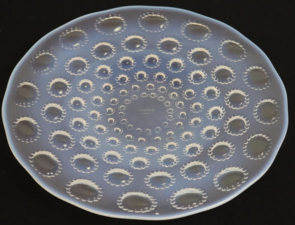 R. Lalique Asters Plate