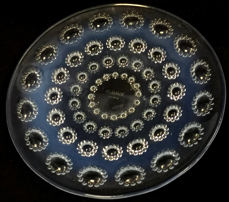 Rene Lalique Asters Plate 