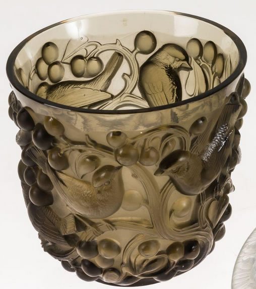 R. Lalique Avallon Vase