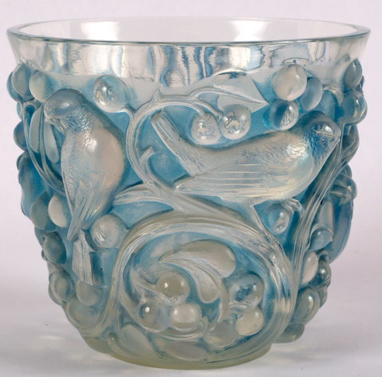 R. Lalique Avallon Vase