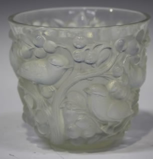 R. Lalique Avallon Vase