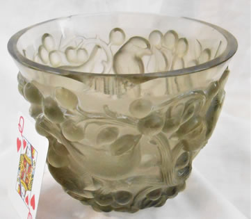R. Lalique Avallon Vase