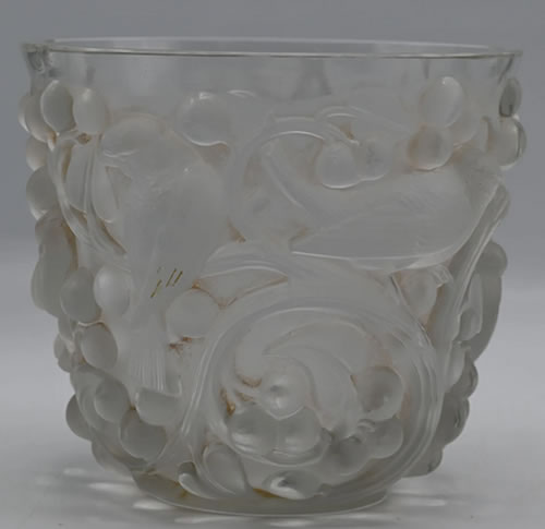 R. Lalique Avallon Vase
