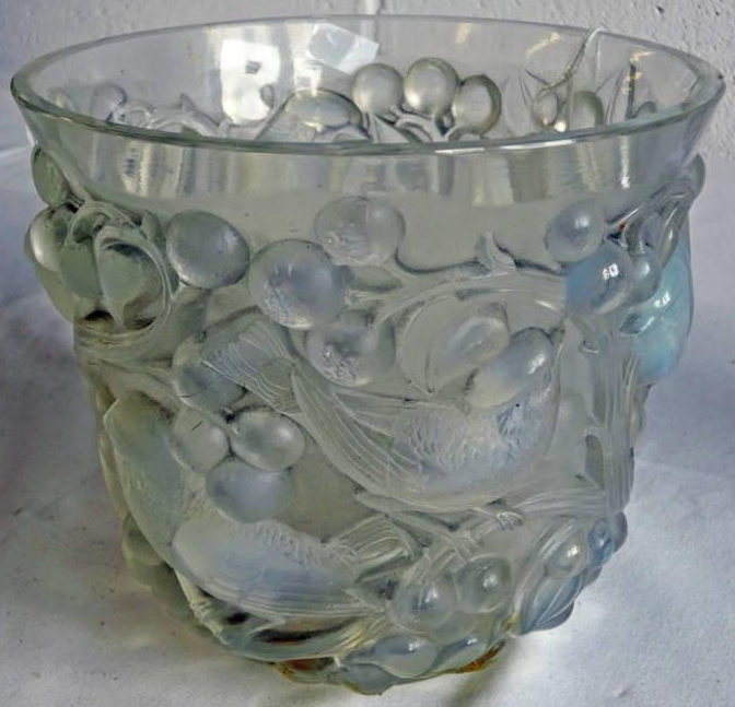 R. Lalique Avallon Vase