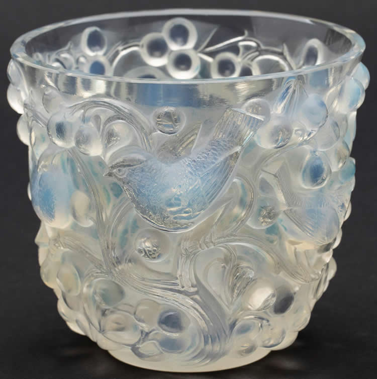 R. Lalique Avallon Vase