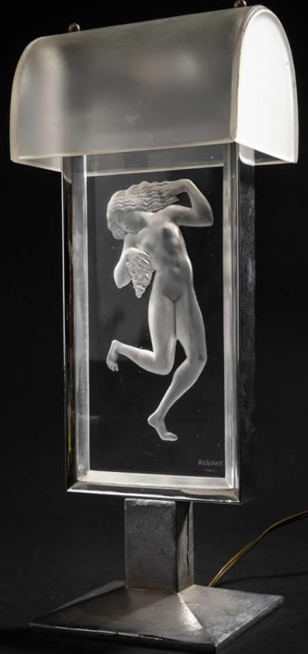 Rene Lalique Bacchante Lamp