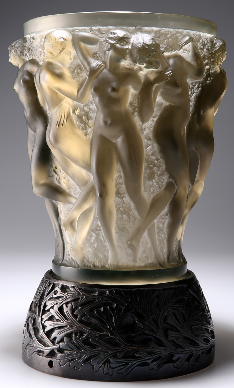 R. Lalique Bacchantes Vase