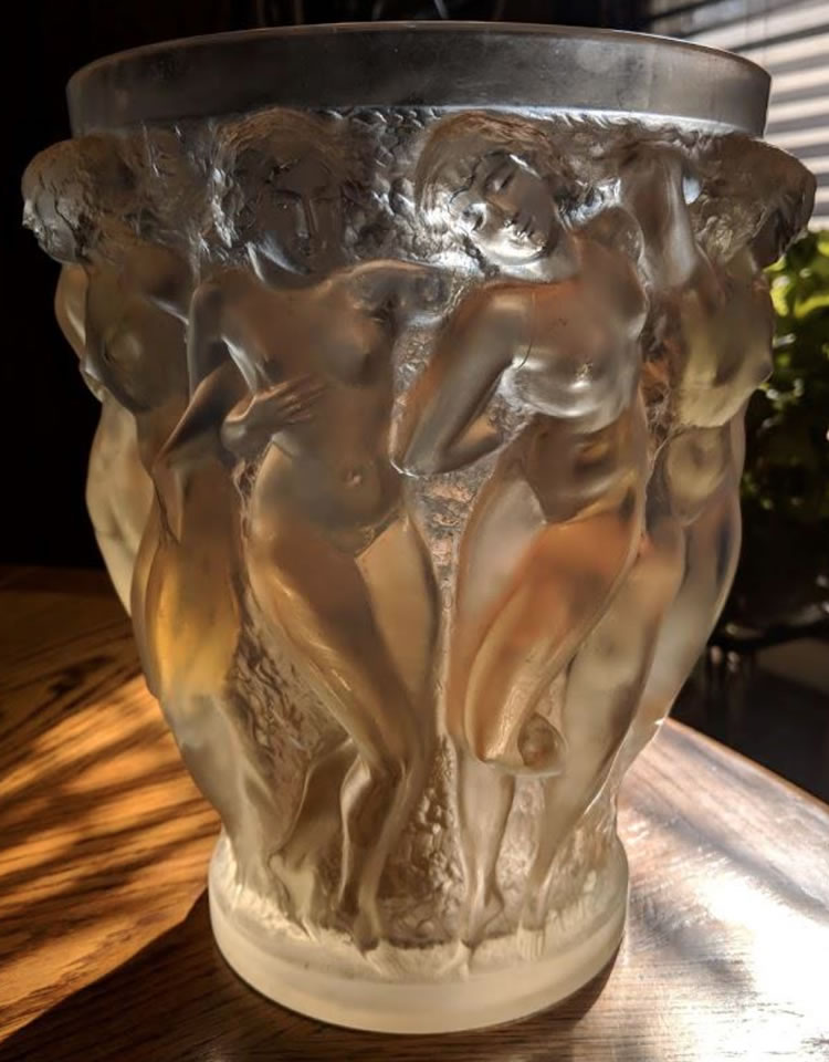 R. Lalique Bacchantes Vase
