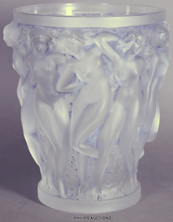 R. Lalique Bacchantes Vase