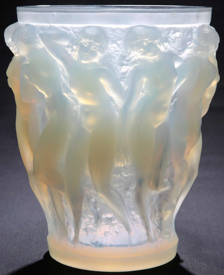 R. Lalique Bacchantes Vase