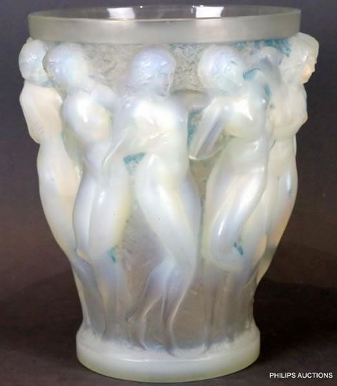 R. Lalique Bacchantes Vase