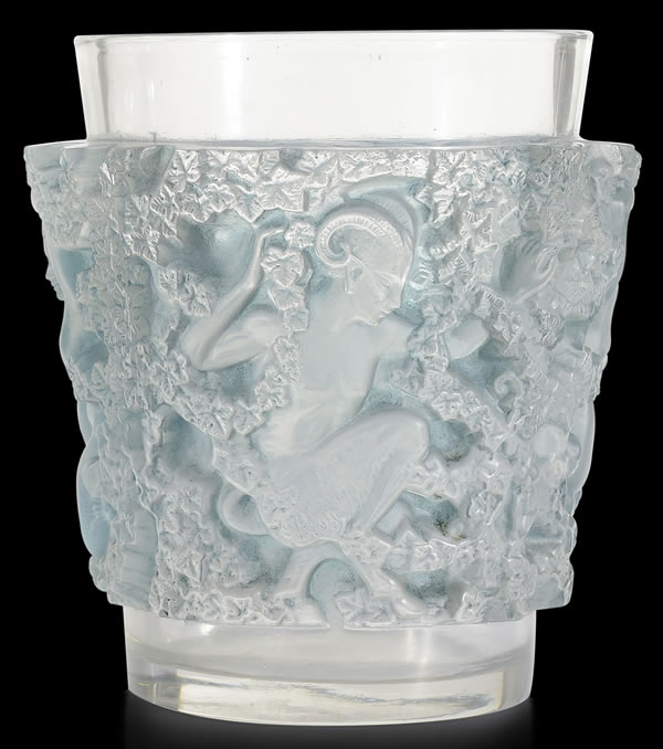 R. Lalique Bacchus Vase
