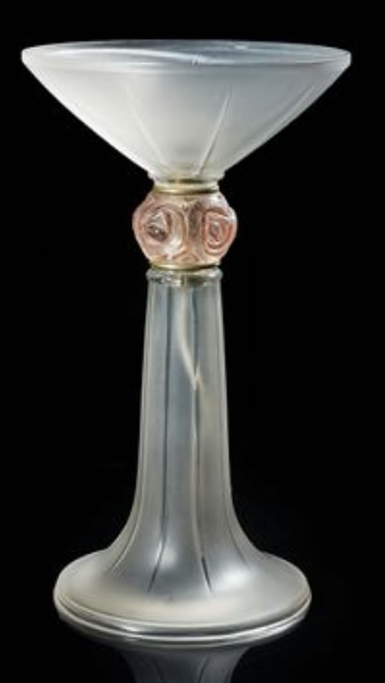 R. Lalique Bague Serpents Lamp
