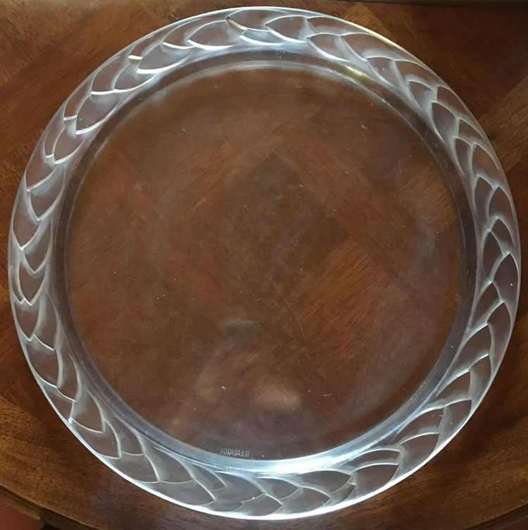 Rene Lalique Bahia Tray