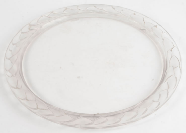 R. Lalique Bahia Tray