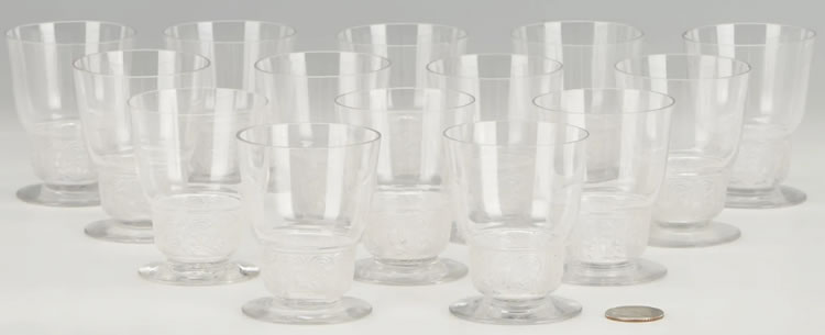 R. Lalique Bantam Glass
