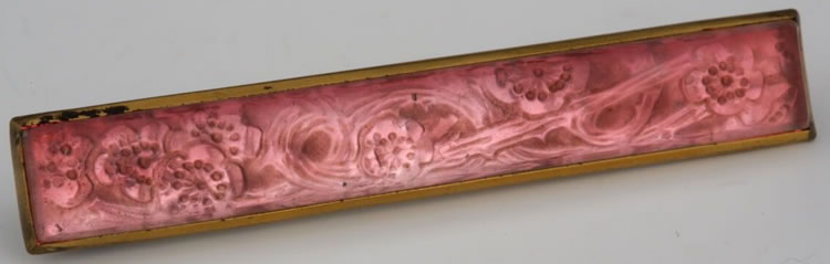 Rene Lalique Barrette Aubepines Brooch 